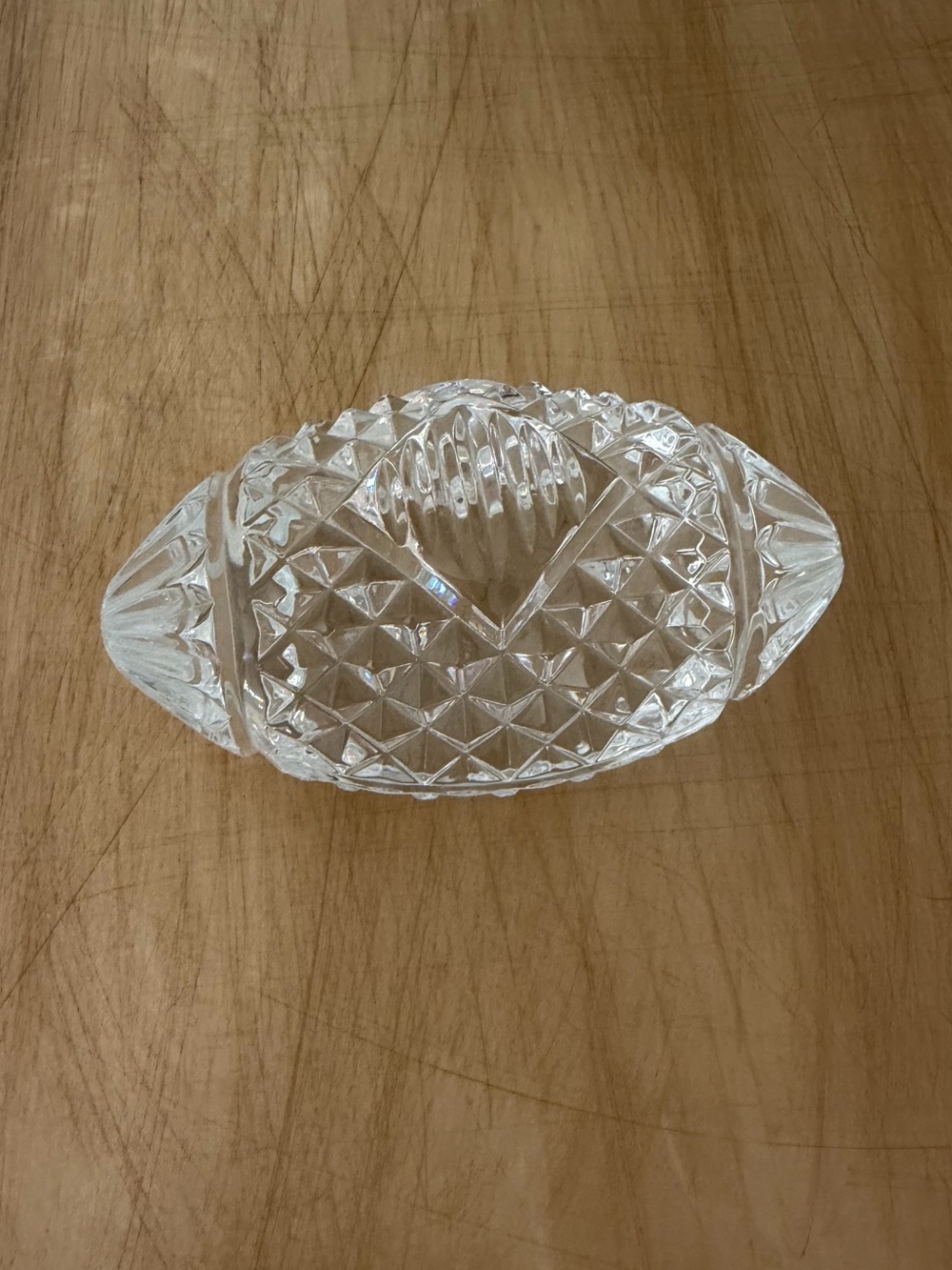 Waterford Crystal Football